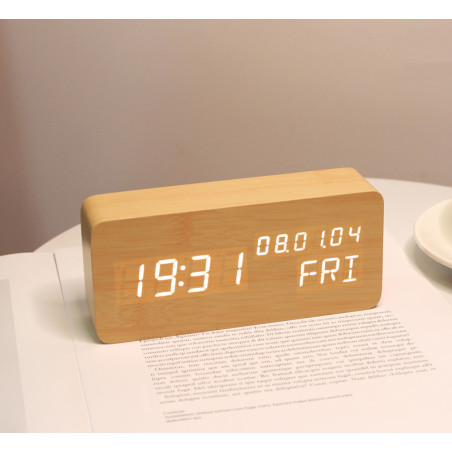 ZEGAR BEŻOWY KH1010 ZEGAR BEŻOWY KH1010