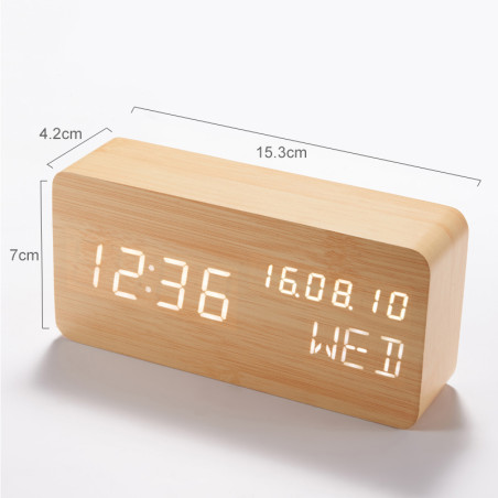 ZEGAR BEŻOWY KH1010 ZEGAR BEŻOWY KH1010