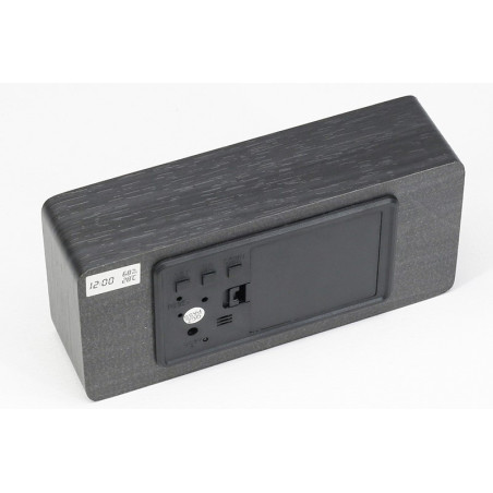 ZEGAR DREWNIANY CZARNY KH1030 ZEGAR DREWNIANY CZARNY KH1030