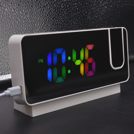 ZEGAR Z PROJEKTOREM KOLOROWY WYŚWIETLACZ KH2015 ZEGAR Z PROJEKTOREM KOLOROWY WYŚWIETLACZ KH2015