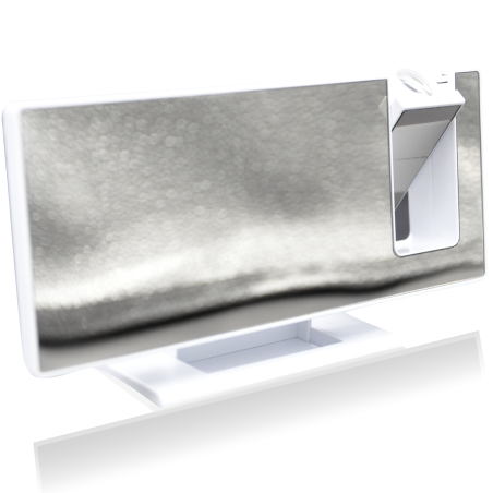 ZEGAR Z PROJEKTOREM BIAŁY KH2020W ZEGAR Z PROJEKTOREM BIAŁY KH2020W