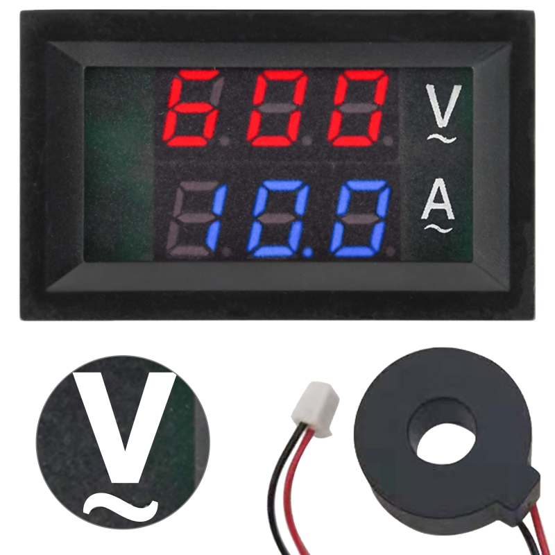 AMPEROMIERZ WOLTOMIERZ 600V 10A PRĄD ZMIENNY AC AMPEROMIERZ WOLTOMIERZ 600V 10A PRĄD ZMIENNY AC