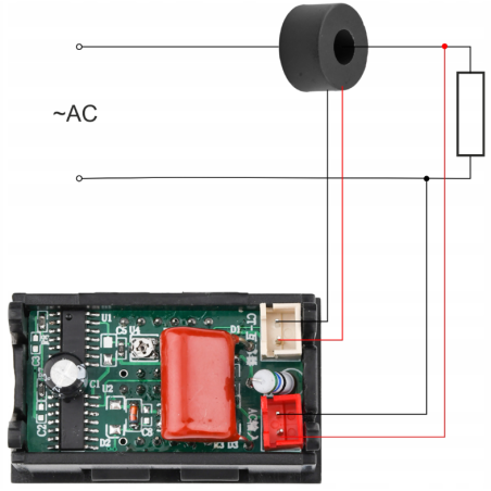 AMPEROMIERZ WOLTOMIERZ 600V 50A PRĄD ZMIENNY AC AMPEROMIERZ WOLTOMIERZ 600V 50A PRĄD ZMIENNY AC