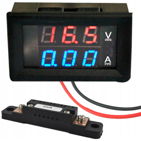 AMPEROMIERZ WOLTOMIERZ 100V 50A PRĄD SATŁY DC AMPEROMIERZ WOLTOMIERZ 100V 50A PRĄD SATŁY DC