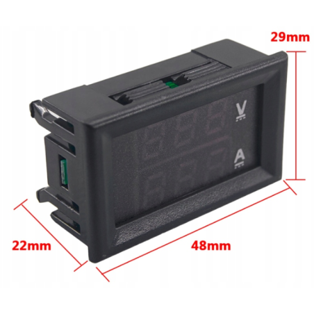 AMPEROMIERZ WOLTOMIERZ 100V 50A PRĄD SATŁY DC AMPEROMIERZ WOLTOMIERZ 100V 50A PRĄD SATŁY DC