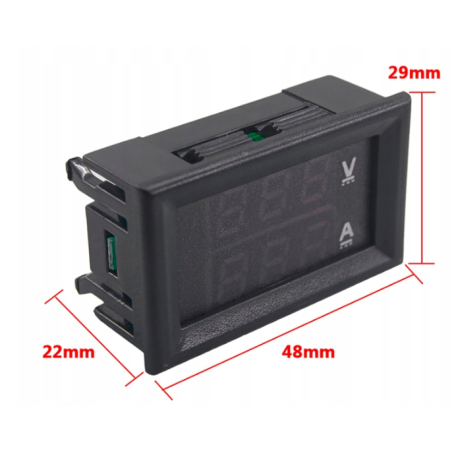 AMPEROMIERZ WOLTOMIERZ 100V 100A PRĄD STAŁY DC AMPEROMIERZ WOLTOMIERZ 100V 100A PRĄD STAŁY DC