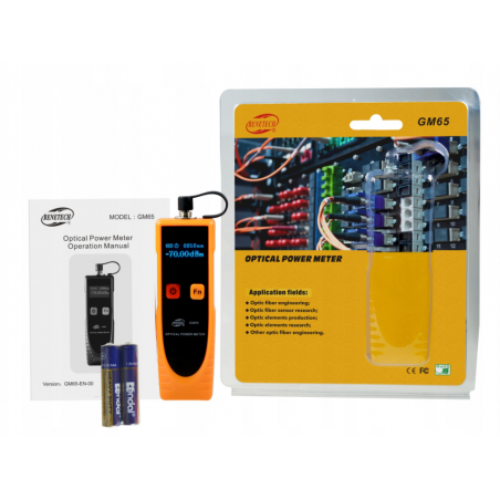 MIERNIK MOCY OPTYCZNEJ GM65 MIERNIK MOCY OPTYCZNEJ GM65