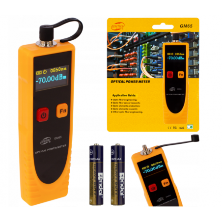 MIERNIK MOCY OPTYCZNEJ GM65 MIERNIK MOCY OPTYCZNEJ GM65