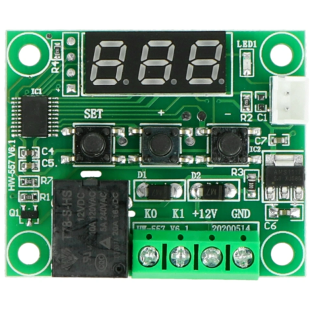 MINI TERMOSTAT DO PIECA -50°C DO 110°C TM2305 MINI TERMOSTAT DO PIECA -50°C DO 110°C TM2305