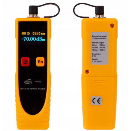 MIERNIK MOCY OPTYCZNEJ GM65 MIERNIK MOCY OPTYCZNEJ GM65