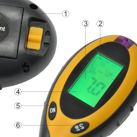KWASOMIERZ GLEBY WILGOTNOŚĆ TM4510 KWASOMIERZ GLEBY WILGOTNOŚĆ TM4510