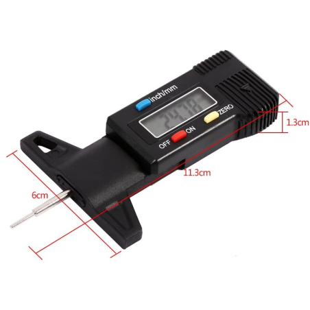 CYFROWY MIERNIK GŁĘBOKOŚCI BIEŻNIKA TM7202-CZ CYFROWY MIERNIK GŁĘBOKOŚCI BIEŻNIKA TM7202-CZ