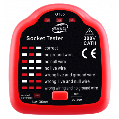 TESTER GNIAZD SIECIOWYCH GT85 TESTER GNIAZD SIECIOWYCH GT85