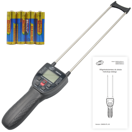 TERMOHIGROMETR DO ZBOŻA GM650A TERMOHIGROMETR DO ZBOŻA GM650A