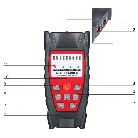 SZUKACZ PAR PRZEWODÓW GT66 SZUKACZ PAR PRZEWODÓW GT66
