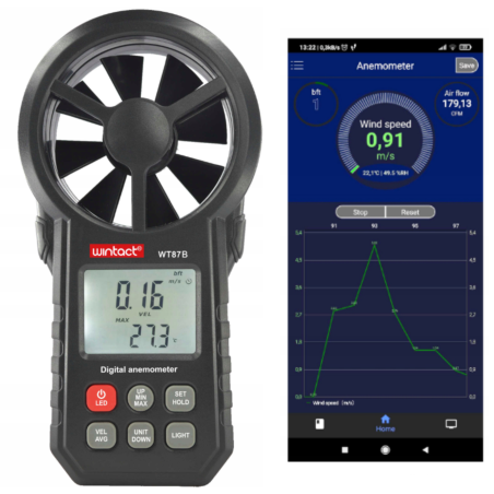 ANEMOMTER BLUETOOTH WT87B ANEMOMTER BLUETOOTH WT87B