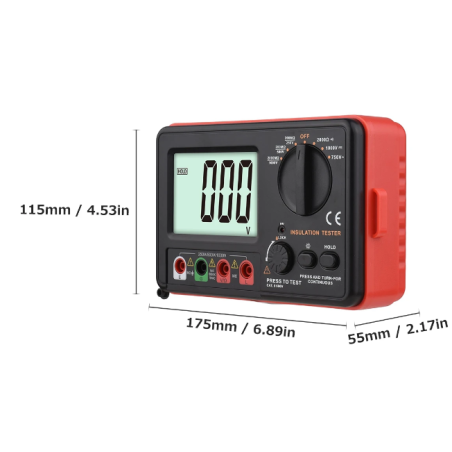 CYFROWY MIERNIK REZYSTANCJI IZOLACJI GT5306A CYFROWY MIERNIK REZYSTANCJI IZOLACJI GT5306A