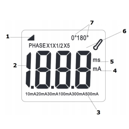 TESTER RÓŻNICOWO PRĄDOWYCH GT5206A TESTER RÓŻNICOWO PRĄDOWYCH GT5206A