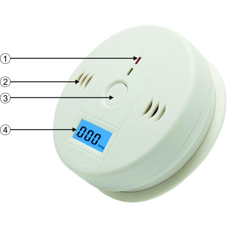 CZUJNIK CZADU JKD-602 CZUJNIK CZADU JKD-602