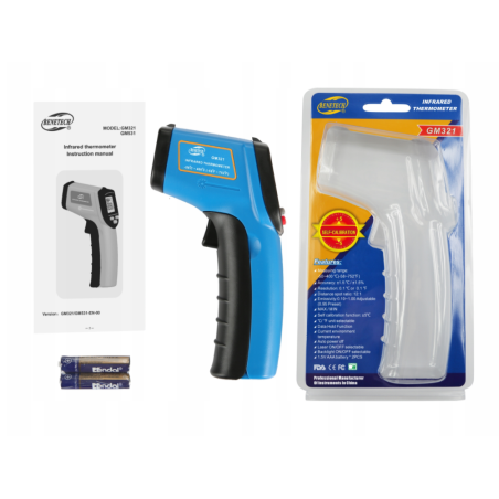 PIROMETR GM321 -50°C~400°C PIROMETR GM321 -50°C~400°C
