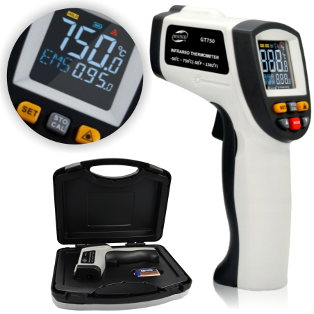 PIROMETR GT750 -50°C~750°C PIROMETR GT750 -50°C~750°C