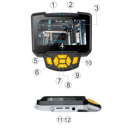 KAMERA INSPEKCYJNA 3,9mm NH338 KAMERA INSPEKCYJNA 3,9mm NH338