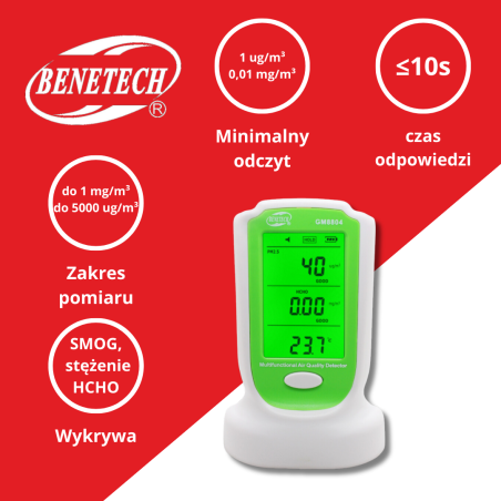 CZUJNIK JAKOŚCI POWIETRZA GM8804 CZUJNIK JAKOŚCI POWIETRZA GM8804