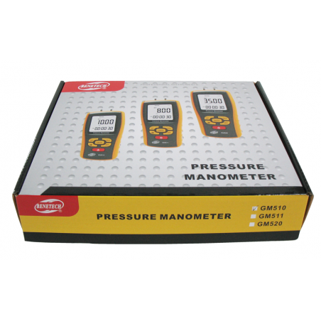 MANOMETR RÓZNICOWY GM510 MANOMETR RÓZNICOWY GM510