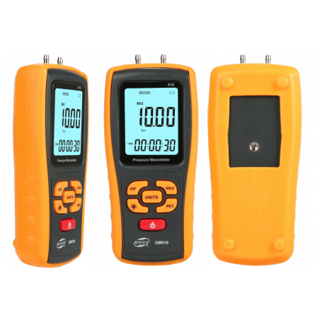 MANOMETR RÓZNICOWY GM510 MANOMETR RÓZNICOWY GM510