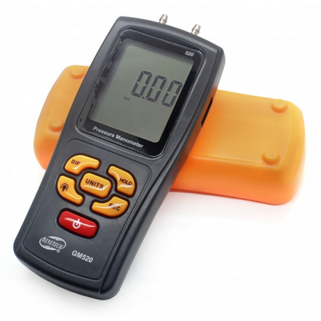 MANOMETR RÓZNICOWY GM520 MANOMETR RÓZNICOWY GM520