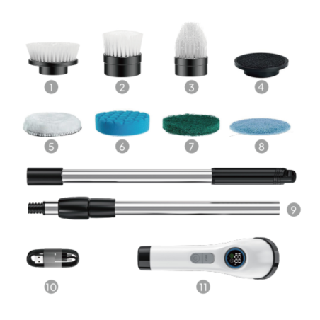 ELEKTRYCZNA SZCZOTKA DO SPRZĄTANIA 7w1 NV705 ELEKTRYCZNA SZCZOTKA DO SPRZĄTANIA 7w1 NV705