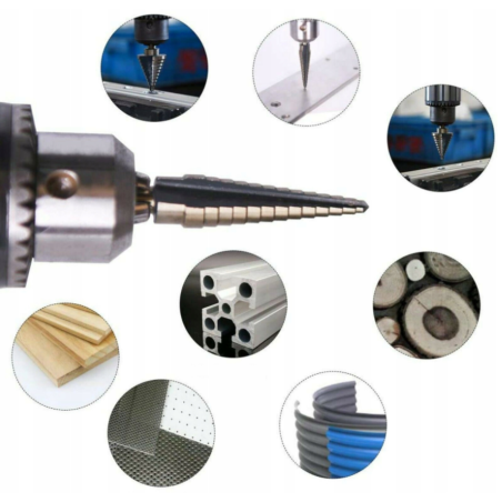 WIERTŁA STOŻKOWE HD490 WIERTŁA STOŻKOWE HD490