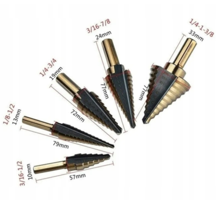 WIERTŁA STOŻKOWE HD490 WIERTŁA STOŻKOWE HD490