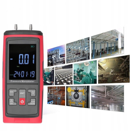 MANOMETR RÓŻNICOWY GT5101-50KPA MANOMETR RÓŻNICOWY GT5101-50KPA