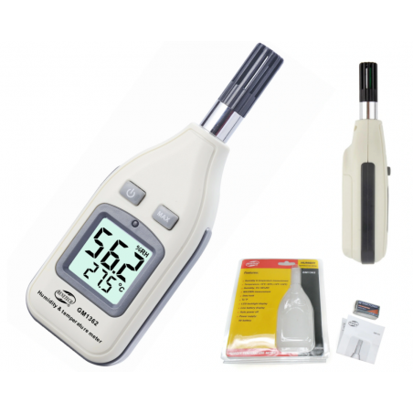 MIERNIK WILGOTNOŚCI I TEMPERATURY GM1362 MIERNIK WILGOTNOŚCI I TEMPERATURY GM1362