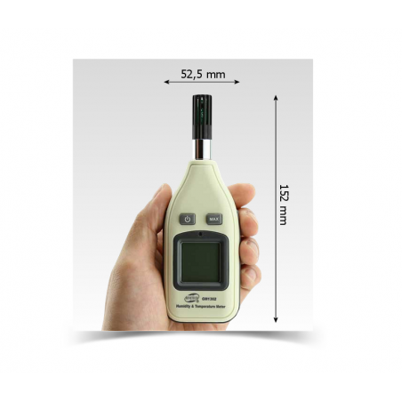 MIERNIK WILGOTNOŚCI I TEMPERATURY GM1362 MIERNIK WILGOTNOŚCI I TEMPERATURY GM1362