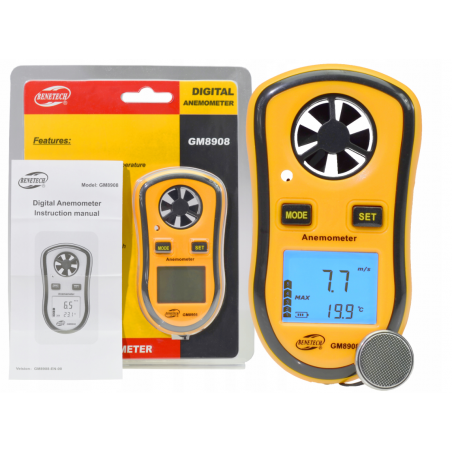 ANEMOMETR GM8908 ANEMOMETR GM8908
