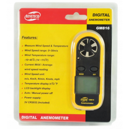 ANEMOMETR GM816 ANEMOMETR GM816