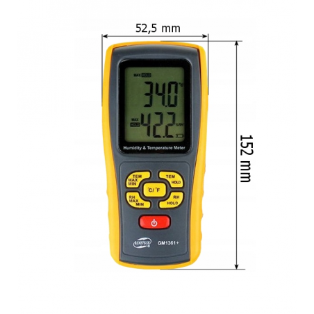 TERMOHIGROMETR GM1361+ TERMOHIGROMETR GM1361+