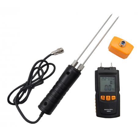 WILGOTNOŚCIOMIERZ DO DREWNA Z SONDĄ GM620 WILGOTNOŚCIOMIERZ DO DREWNA Z SONDĄ GM620